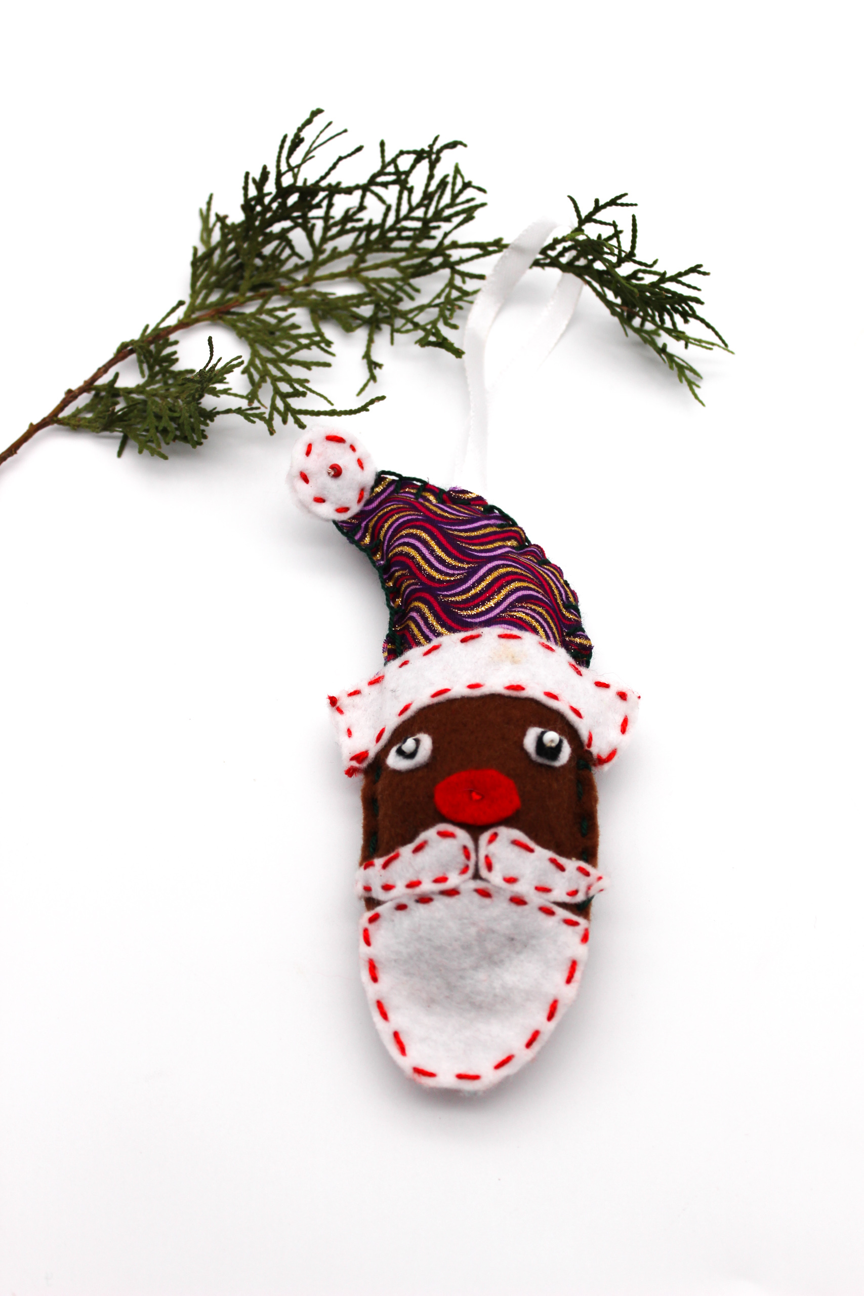 Santa-Fabric-Christmas-Decorations