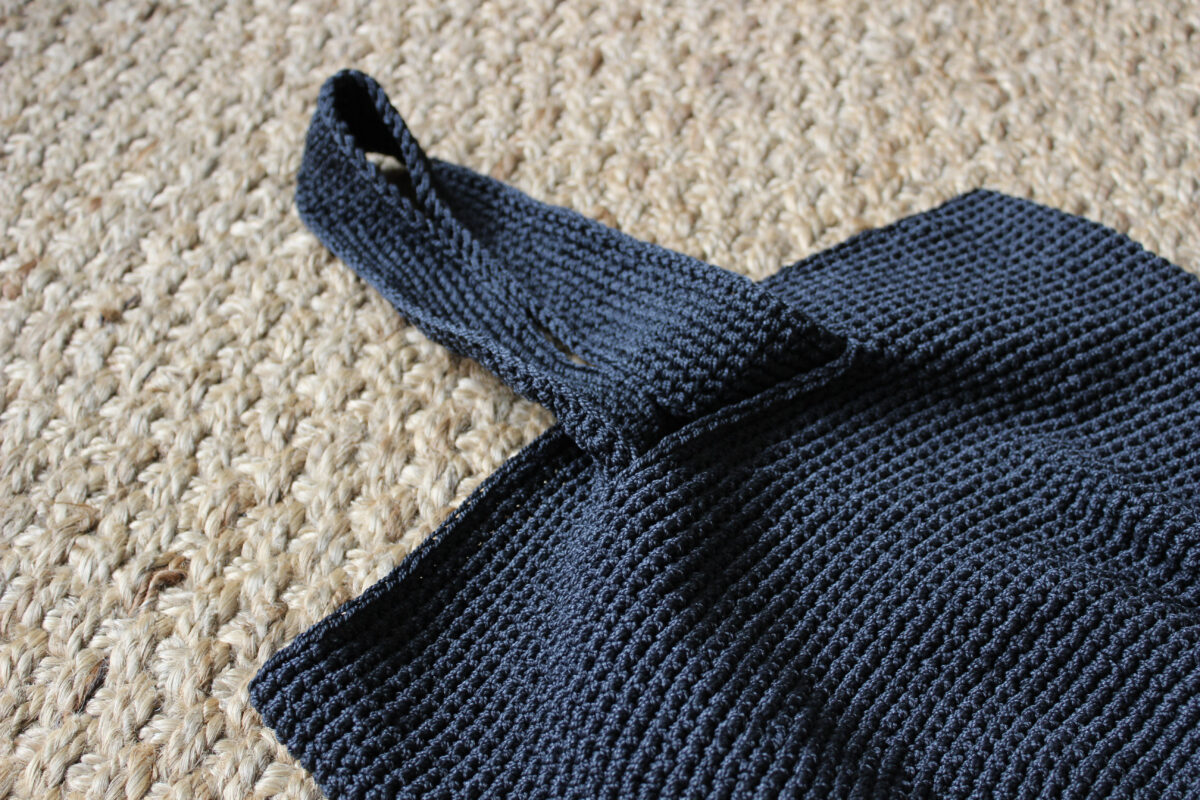 Black Crochet bag