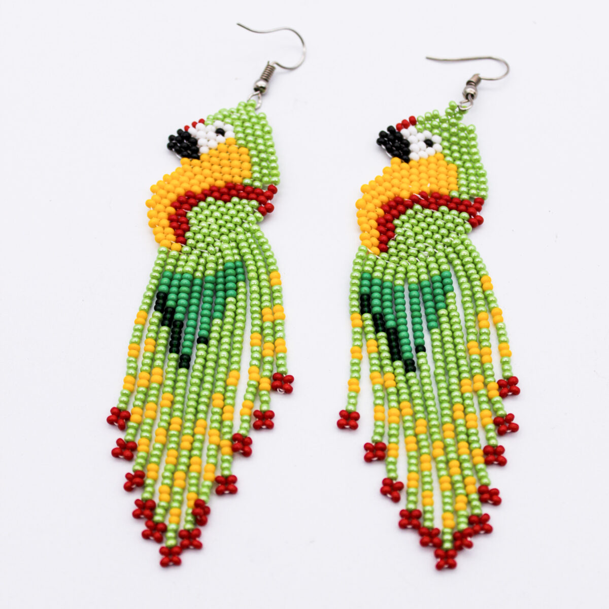 parrot earrings