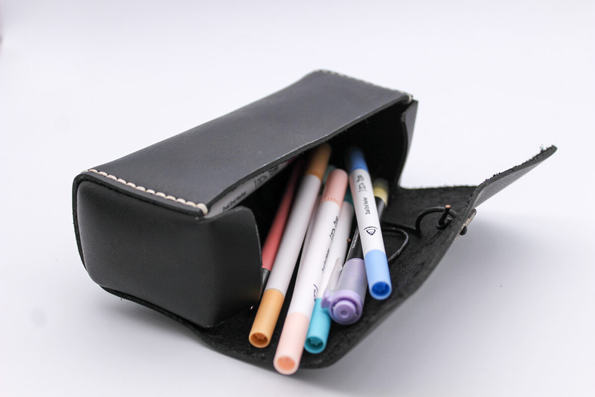 leather stationary case