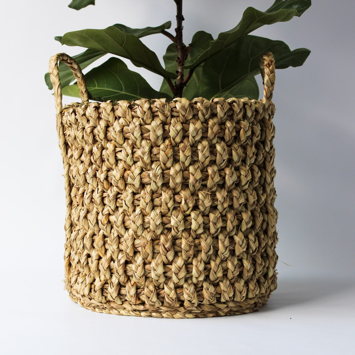 woven grass basket