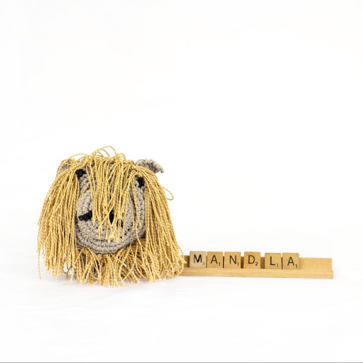 Crochet Lion soft toy - Mandla